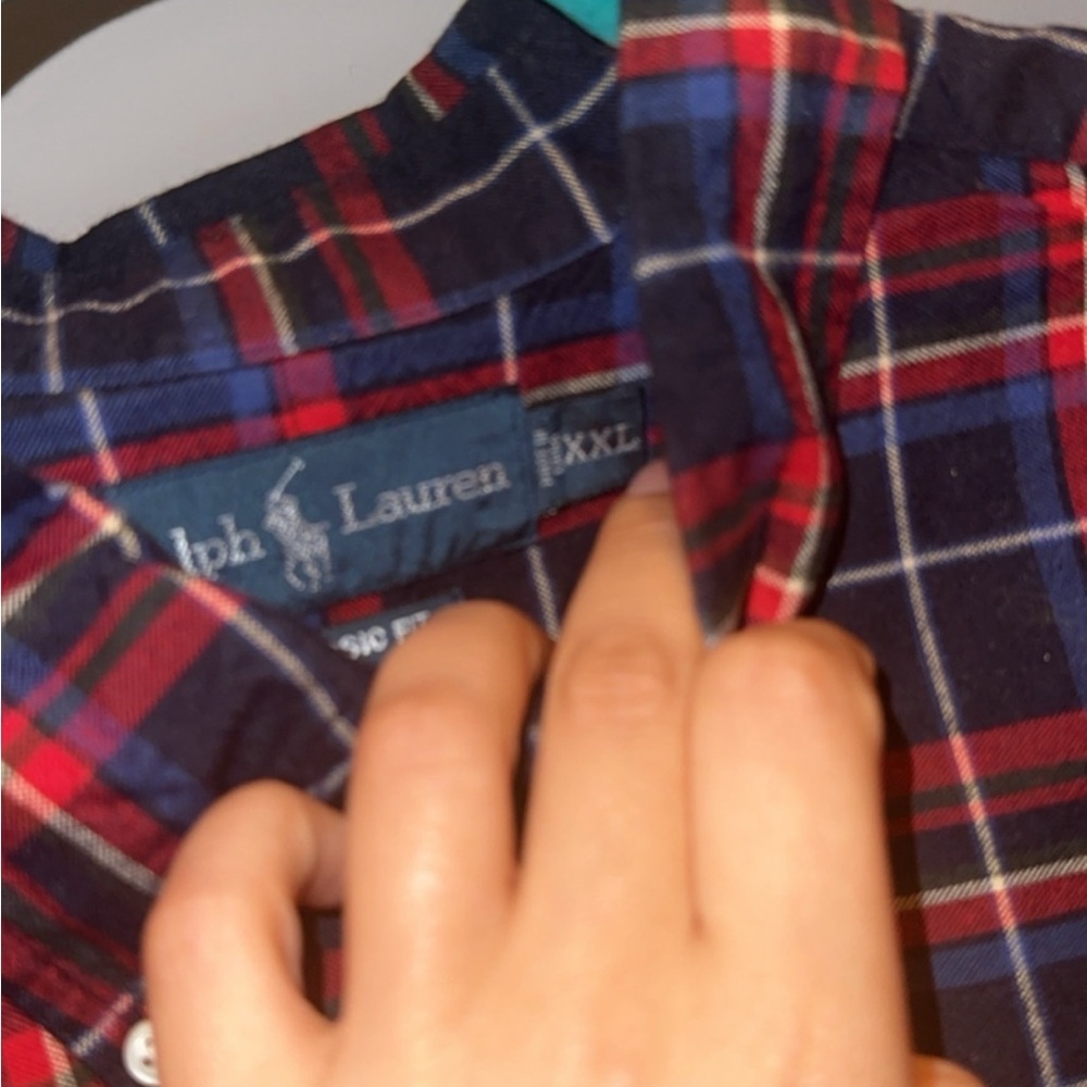 Men’s Polo Ralph Lauren Button Down Shirt Size XXL - Picture 4 of 8